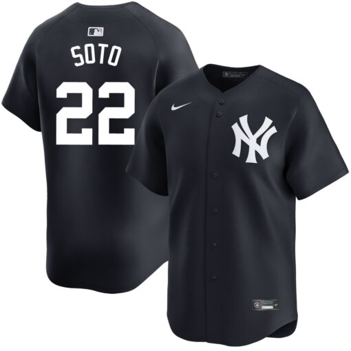 New York Yankees #22 Juan Soto Alternate Jersey